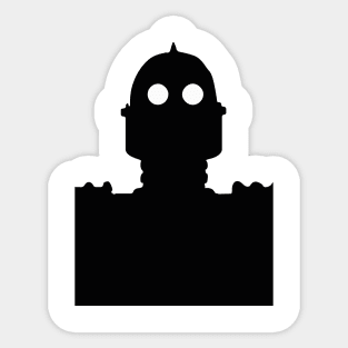 Minimalist Iron Giant Sticker